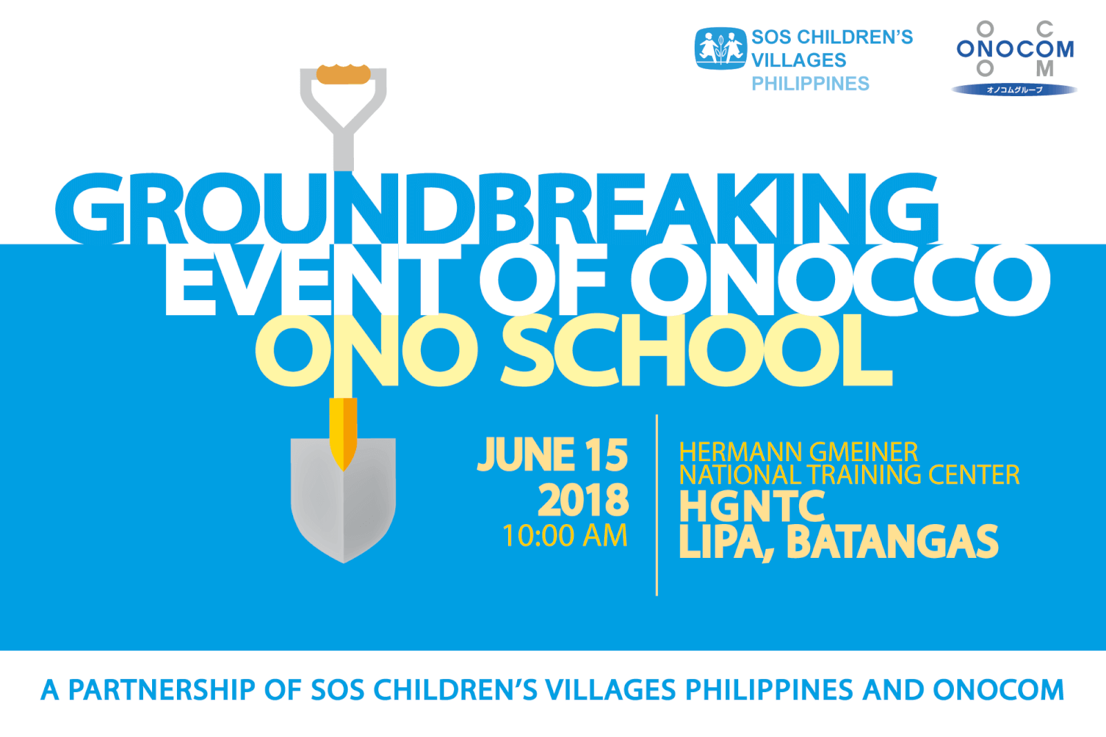 SOS Children’s Villages Philippines and Onocom Co., Ltd – Japan unveil official launch event for long-term partnership SOS