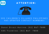 ATTENTION: We have updated our contact numbers! SOS