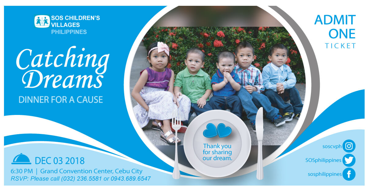 SOS Children’s Village Cebu kicks off the Christmas Season with a Dinner for a Cause SOS